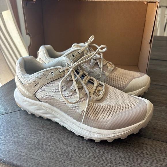 Merrell Beige Trail Running Shoes - Picture 12 of 15